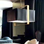Cuoio senza tempo e note raffinate: ecco le lampade Febo